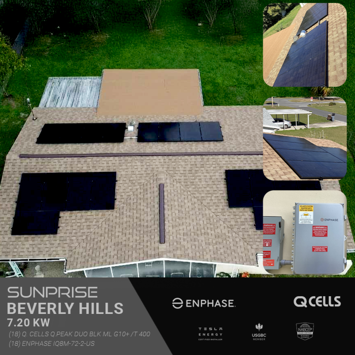 7.20kw Beverly Hills, FL Solar Installation