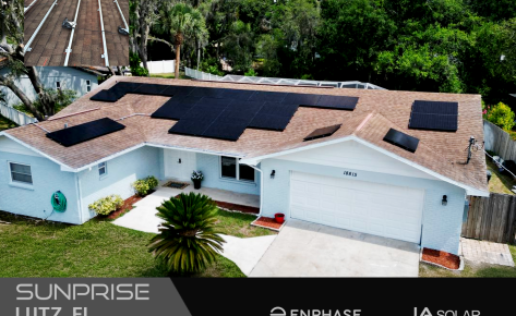 22.721kw Lutz Florida Solar Panel Installation