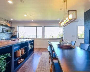 360-degree-rotational-view-of-a-modern-luxury-home-interior-dining-and-kitchen-area-se-SBI-351584711