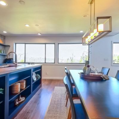 360-degree-rotational-view-of-a-modern-luxury-home-interior-dining-and-kitchen-area-se-SBI-351584711