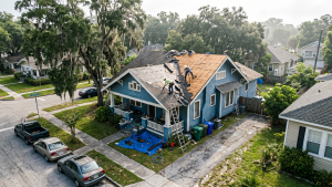 Seminole Heights roof replacement shingle tear-off Tampa FL Sunprise